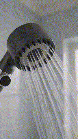 AquaLux Pro™ – Cabezal de Ducha Turbo con Filtro Purificador y Masaje Capilar