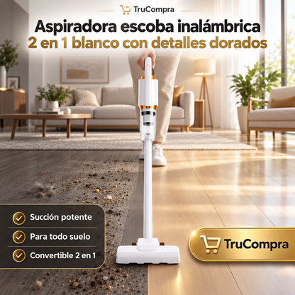 Aspiradora TurboClean Pro - Limpia tu casa y tu auto en minutos, sin cables ni esfuerzo