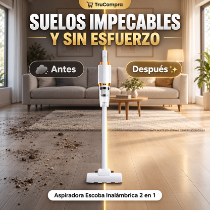Aspiradora TurboClean Pro - Limpia tu casa y tu auto en minutos, sin cables ni esfuerzo