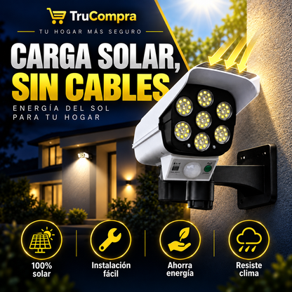 Foco Led Solar - Tipo Cámara